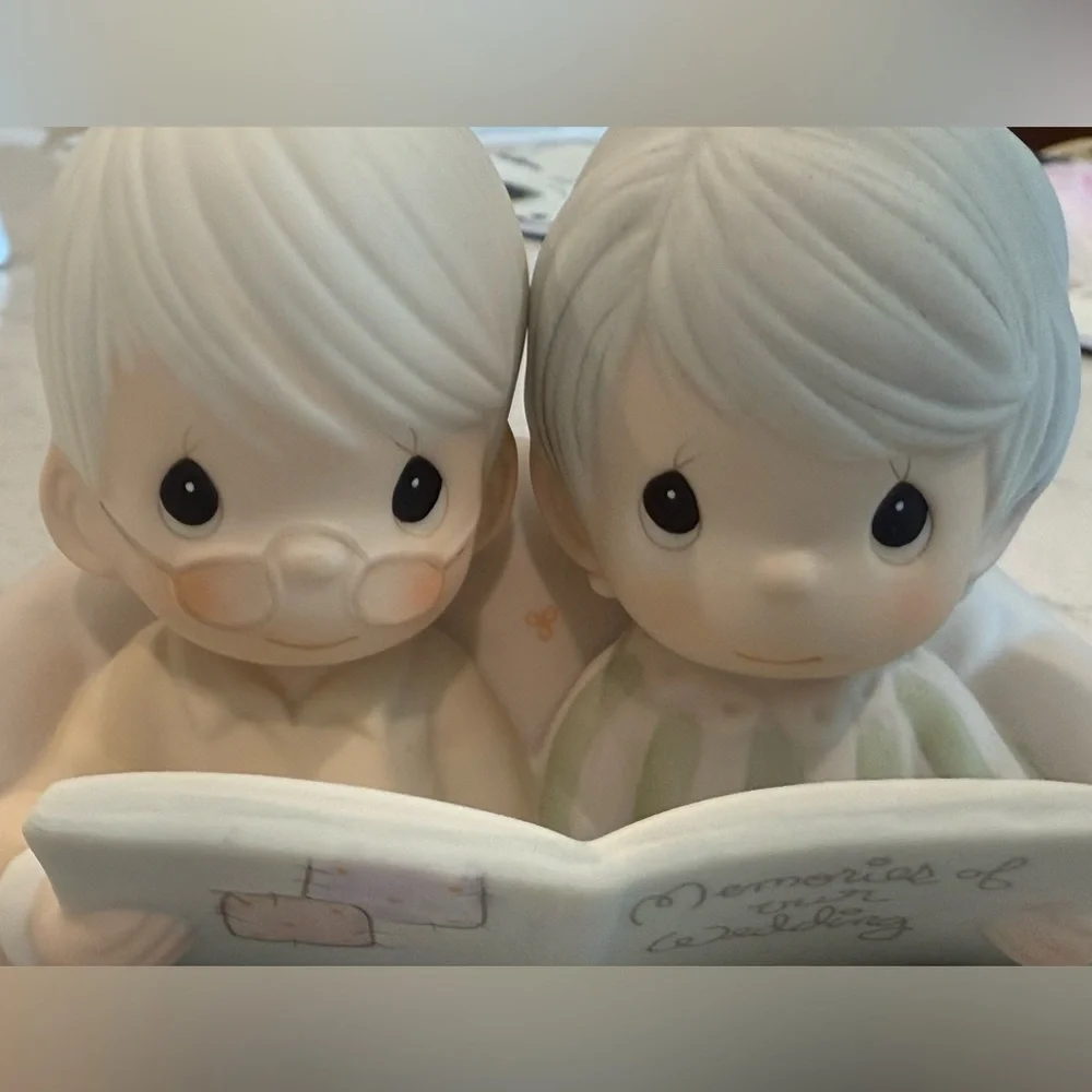 Precious moments memories of our wedding figurine